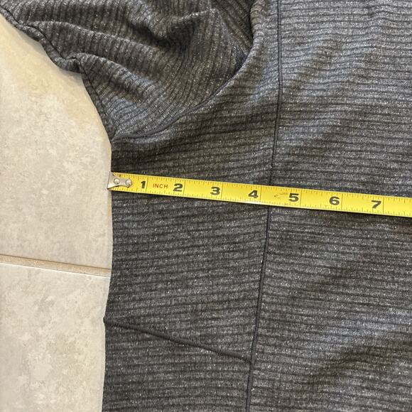 Kuhl Sweater Men’s Sz XL Gray Grid Engineered Long Sleeve Crew Neck Poly - Picture 5 of 10